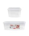caja de plástico para zapatos es ideal para mantener tus zapatos libres de polvo y suciedad. Con medidas de 19 x 33 x 10,3 cm y una capacidad de 5 litros, ofrece el espacio perfecto para guardar tus zapatos. Además, son apilables, lo que te permite o