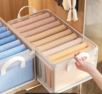 Caja para almacenar plegable