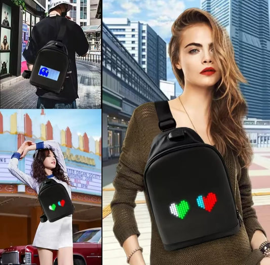 Riñonera con Pantalla LED