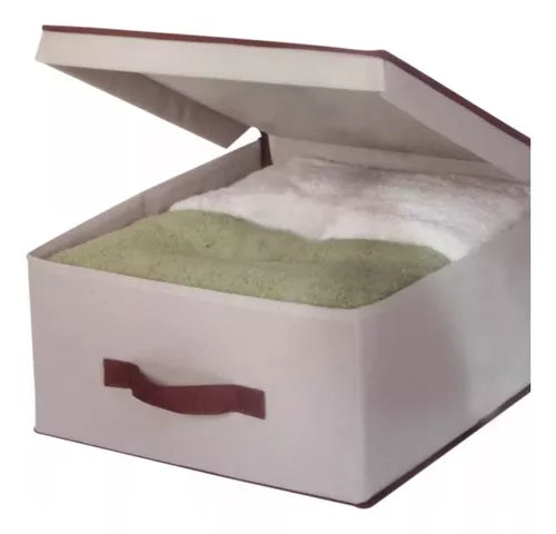 Caja Organizadora Multiuso Rigida Con Tapa
28x30x15.5 cm