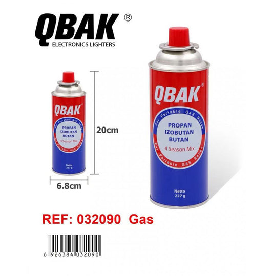 Cartuchos de Gas Qbak 227g. Camping B-250