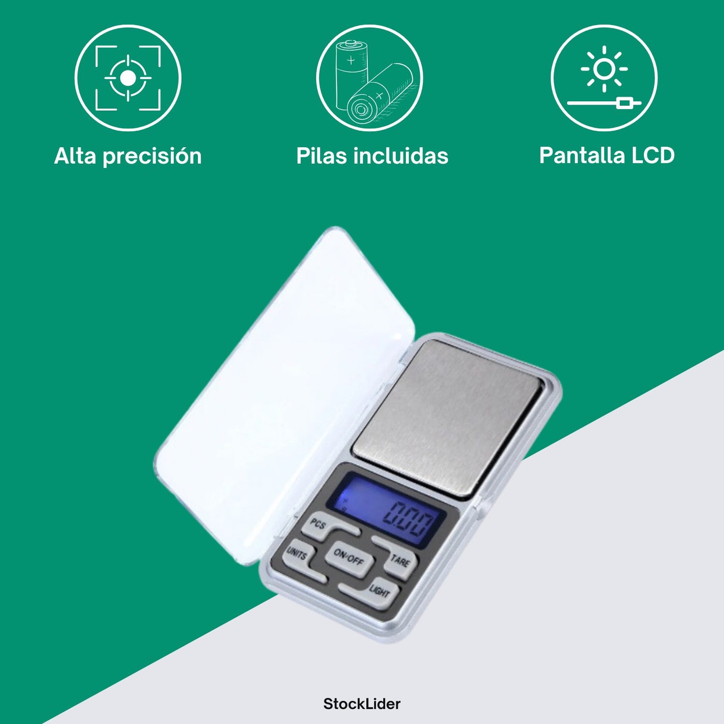 Báscula digital de precisión