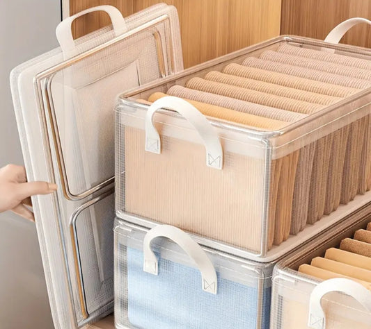 Caja para almacenar plegable