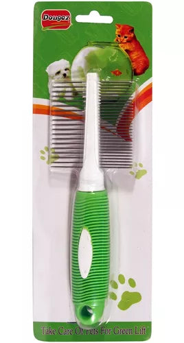 Peine Doble Para Mascotas